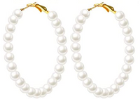 Pearl Hoops