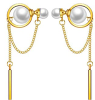 Gold Chain Earrings