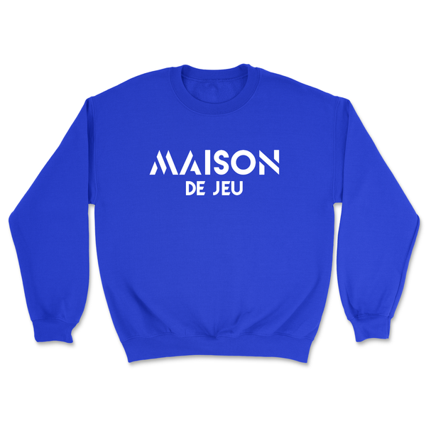 Blue best sale crew neck