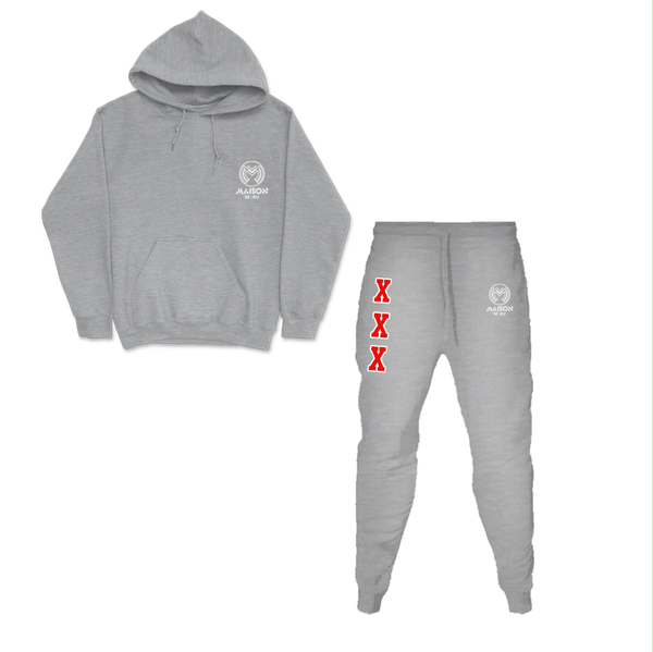 X-Rated MDJ Jogger Set Grey