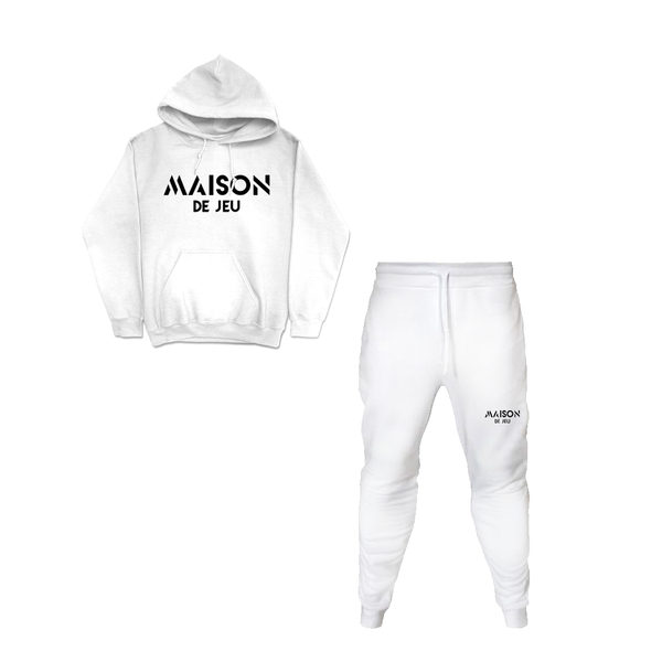 White Classic MDJ Jogger Set